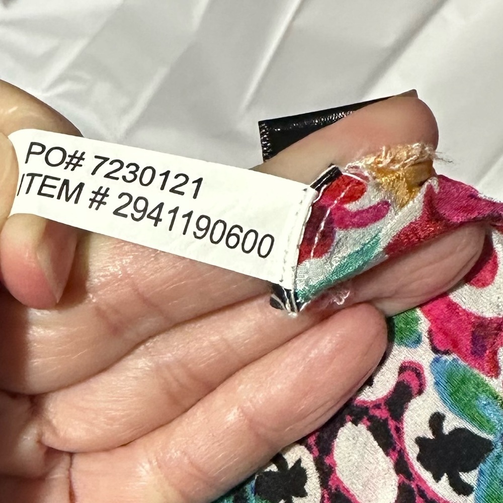 Boston Proper multicolor tile printed romper s - Picture 13 of 13